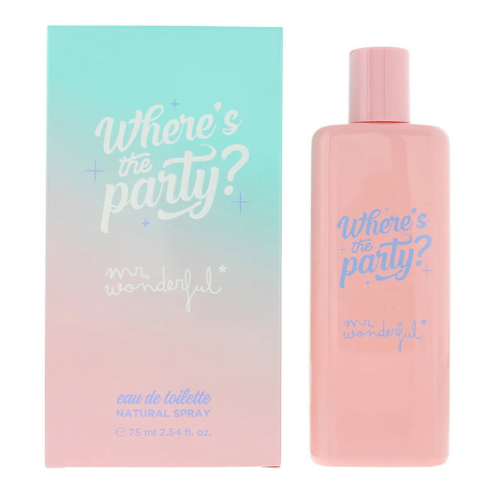 Mr. Wonderful Where's The Party? Eau de Toilette 75 ml Spray Mr. Wonderful Where's The Party? Eau de Toilette 75 ml Spray