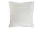 DKD Home Decor India 24 Cojin Boho Blanco 45 x 45 cm (2 Unidades) Bordado a Mano Algodon