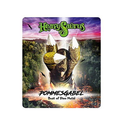 Tonies Figurita Heavysaurus Pommesgabel - Best of Dino Metal Relaunch, Juguete Musical con 20 Canciones en Alemán, para Niños +3 Años