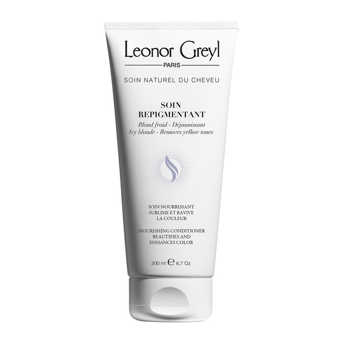 Soin Repigmentant, Acondicionador de color de cabello, Icy Blonde, Mejora la vibración del color, 200 ml Soin Repigmentant, Acondicionador de color de cabello, Icy Blonde, Mejora la vibración del color, 200 ml