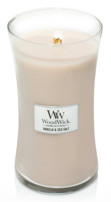 Woodwick Vela Vanilla & Sea Salt 609 g Woodwick Vela Vanilla & Sea Salt 609 g