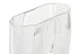DKD Home Decor Jarrón de Cristal Transparente 16x7x17 cm