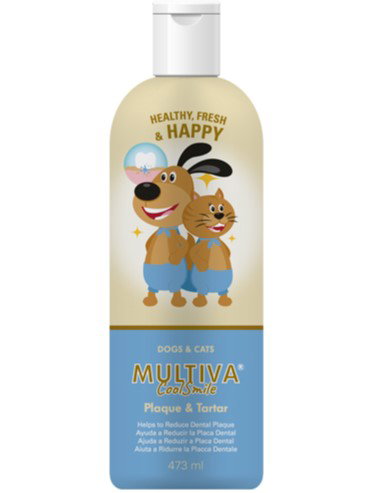 Vetnova CoolSmile Placa y Tártaro 473ml Solución Oral Perros y Gatos Sin Aromas Artificiales