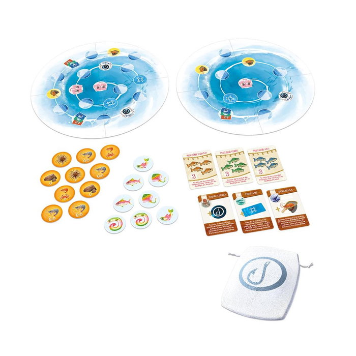 Funforge NAMSP02 Juego de Mesa Expansión Namiji: Aguamarina - Para 2 a 5 Jugadores, Edad 8+, Duración 30-45 Min, Idioma Español Funforge NAMSP02 Juego de Mesa Expansión Namiji: Aguamarina - Para 2 a 5 Jugadores, Edad 8+, Duración 30-45 Min, Idioma Español