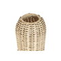 DKD Home Decor Lámpara de Pie de Rattan y Hierro Natural