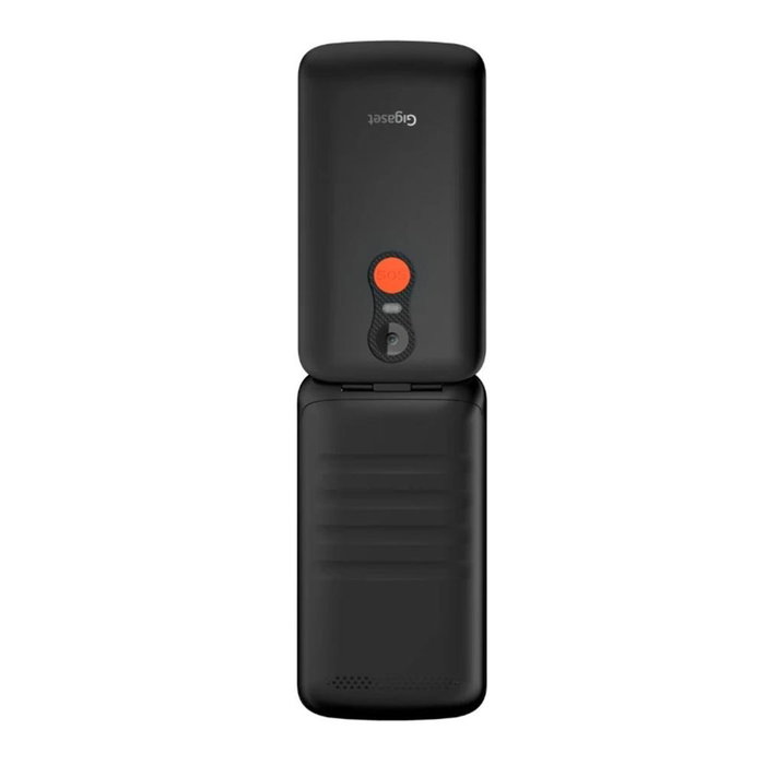 Gigaset GL595 Teléfono Móvil Senior Negro Pantalla 2.8" Botones Grandes Función SOS Batería Larga Duración