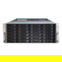 Inter-Tech 4U-4424 Rack Server de 4U, Negro/Plata, Metal, Compatible con ATX/EATX/Mini-ITX/uATX/EEB, 27 Bahías HDD Hot-Swap, 2 Ventiladores de 80mm