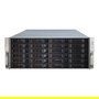 Inter-Tech 4U-4424 Rack Server de 4U, Negro/Plata, Metal, Compatible con ATX/EATX/Mini-ITX/uATX/EEB, 27 Bahías HDD Hot-Swap, 2 Ventiladores de 80mm