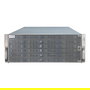 Inter-Tech 4U-4424 Rack Server de 4U, Negro/Plata, Metal, Compatible con ATX/EATX/Mini-ITX/uATX/EEB, 27 Bahías HDD Hot-Swap, 2 Ventiladores de 80mm