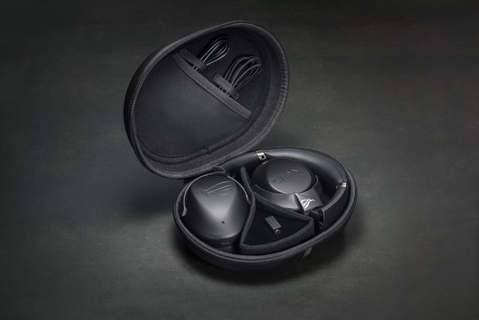 Asus ROG Strix Go BT Auriculares Gaming con Cancelación Ruido Activa ANC, Bluetooth, Virtual 7.1, Micro AI, aptX Adaptive, Negro