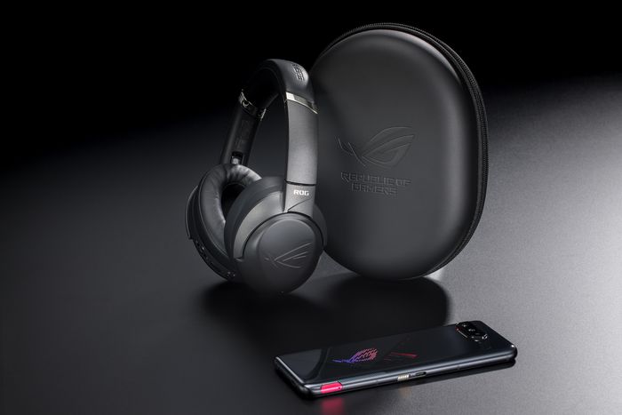 Asus ROG Strix Go BT Auriculares Gaming con Cancelación Ruido Activa ANC, Bluetooth, Virtual 7.1, Micro AI, aptX Adaptive, Negro
