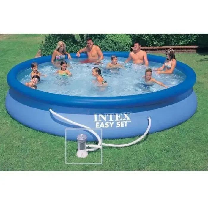 INTEX Piscina redonda Easy Set independiente - 457,2 x 83,82 cm