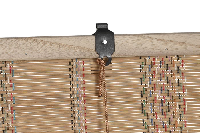 DKD Home Decor Estor Tropical 2 x 175 x 90 cm Multicolor Polyester Bambu