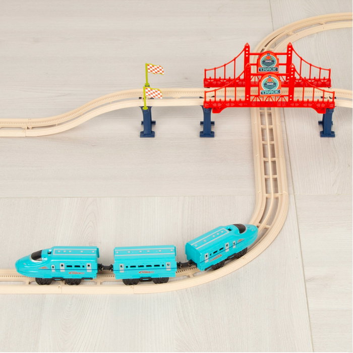 SPEED&GO-SET TREN ELECT 43 PCS