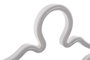 DKD Home Decor Figura Angel Decoracion Luminosa Navidad Tradicional Blanco Led Pp 8 x 29.5 x 23.5 cm