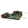 JADA TOYS Replica Diorama Plaza de la Corte de Hill Valley Regreso al Futuro