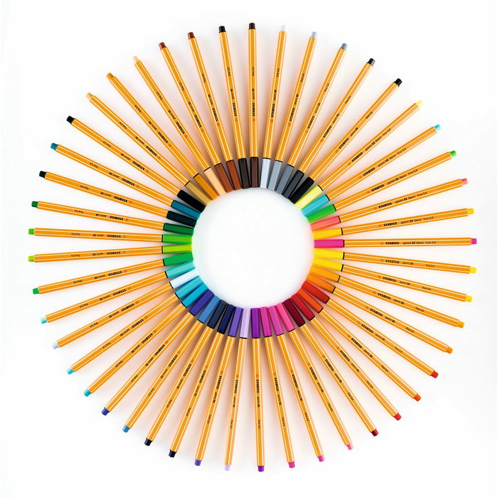 STABILO POINT 88 Estuche de 25 Rotuladores Colores Surtidos STABILO POINT 88 Estuche de 25 Rotuladores Colores Surtidos