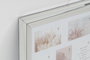 DKD Home Decor Marco Multifoto Mirror para 5 Fotos
