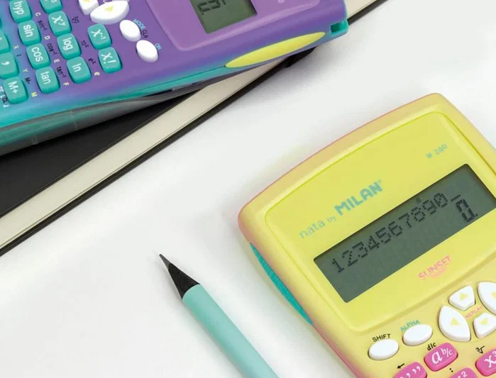 MILAN Calculadora Científica M240 Sunset Rosa/Amarillo MILAN Calculadora Científica M240 Sunset Rosa/Amarillo