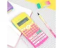 MILAN Calculadora Científica M240 Sunset Rosa/Amarillo 10+2 Dígitos