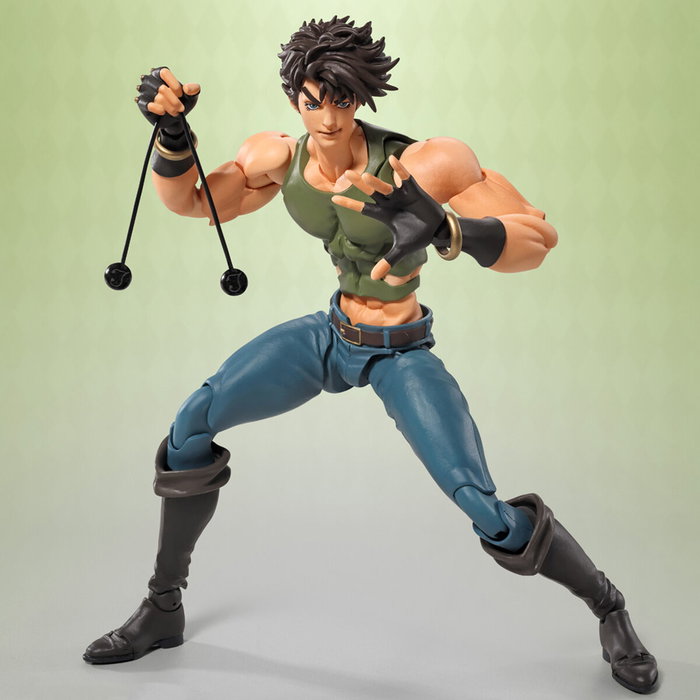 Tamashii Nations Figura S.H. Figuarts Joseph Joestar Jojos Bizarre Adventure Battle Tendency 17cm Articulada