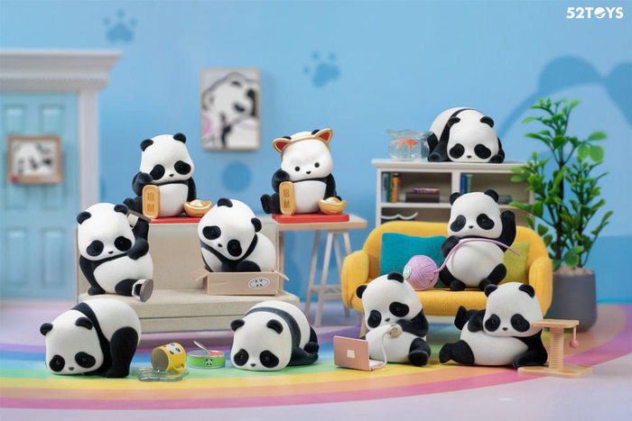 Panda Roll Figuras Blind Box Surtido Panda As A Cat 7 cm (8)