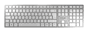 Cherry DW9100S / JD-9100DE-1 - Kit Teclado y Ratón, Color Plata