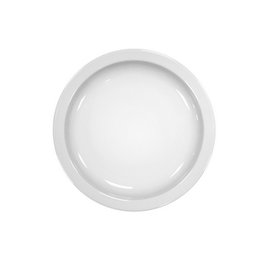 Costa Verde Plato Llano Turismo 23 cm - Plato de Porcelana para Vajilla (Set de 6)