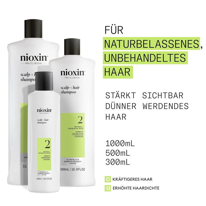 Nioxin System 2 Cleanser 300 ml Nioxin System 2 Cleanser 300 ml