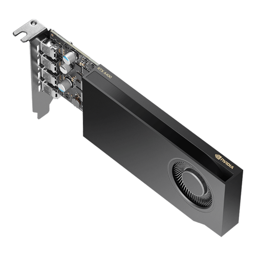 PNY NVIDIA A400 VCNRTXA400-PB Tarjeta Gráfica 4 GB GDDR6 PCI Express x8