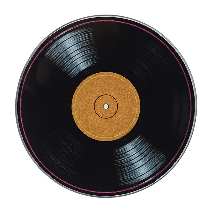 Home Deco Factory Juego de 4 Posavasos Vinil Diámetro 10 cm