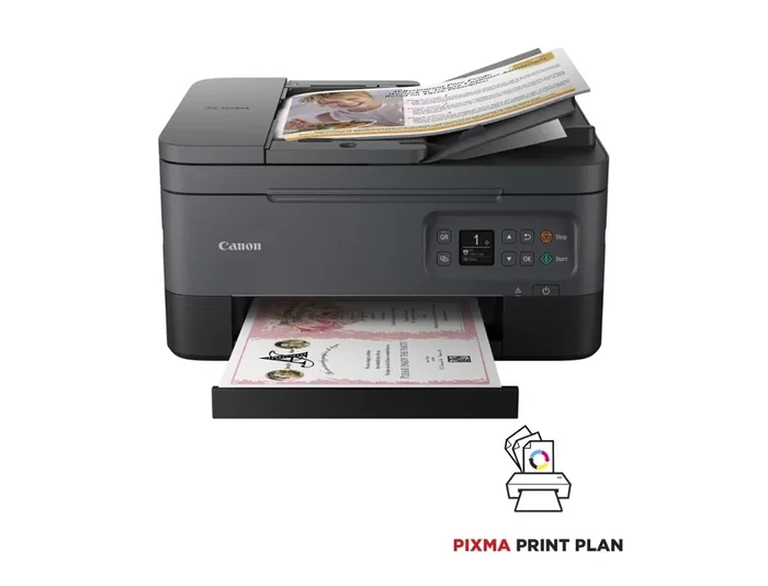 Canon TS7450i Equipo Multifuncion Tinta Wifi Impresora Escaner Copiadora DIN A4 Negro Color 13ppm