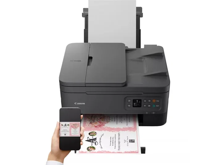 Canon TS7450i Equipo Multifuncion Tinta Wifi Impresora Escaner Copiadora DIN A4 Negro Color 13ppm
