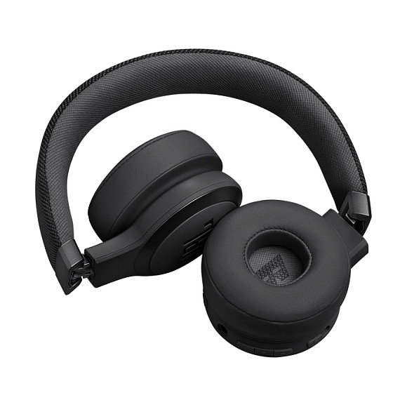 JBL Live 670NC Auriculares Bluetooth Diadema Over-Ear con Cancelación Activa de Ruido (ANC), Negro - 50h Autonomía, Bluetooth 5.3, Resistencia 32 Ohm, Sensibilidad 98 dB, USB-C