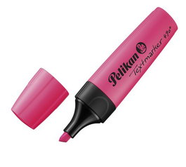 Marcador Fluor Pelikan Textmarker 490 Rosa (814102) (Set de 10)
