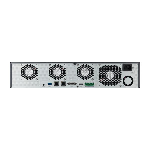 Hanwha Wisenet X Grabador de Red NVR 16 Canales 32MP 140Mbps 8 Bahías HDD Sin Disco Hanwha Wisenet X Grabador de Red NVR 16 Canales 32MP 140Mbps 8 Bahías HDD Sin Disco