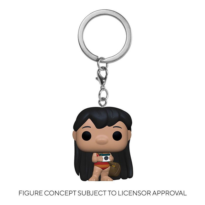 FUNKO Llavero Pocket POP Disney Lilo and Stitch Lilo con Cámara