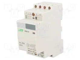 F&F Contactor de Instalación Modular 4-polar 25A 230VAC
