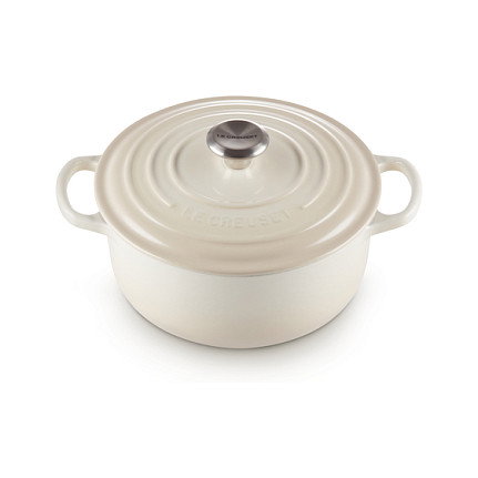 Le Creuset Signature Roaster redondo 20cm Meringue