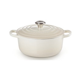 Le Creuset Signature Roaster redondo 20cm Meringue