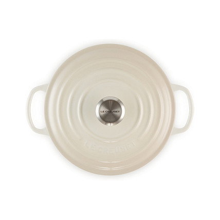 Le Creuset Signature Roaster redondo 20cm Meringue