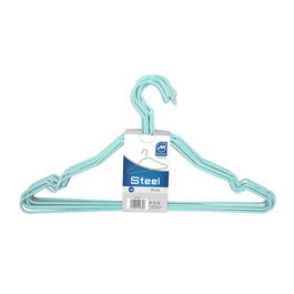 Mondex Perchas Alambre 39 cm Colores Surtidos Azul-Marrón 10 uds