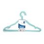 Mondex Perchas Alambre 39 cm Colores Surtidos Azul-Marrón 10 uds
