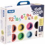 Milán Maletín Pasta Blanda Soft Dough con Números y 8 Botes de 59 g