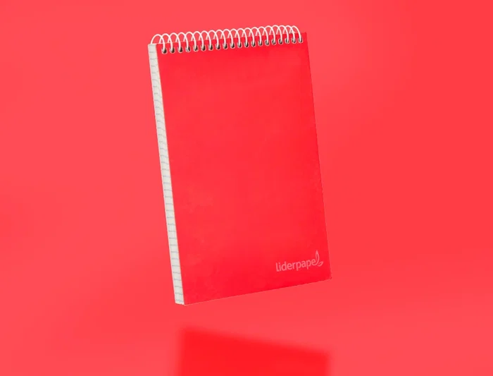 Liderpapel Cuaderno Espiral Bolsillo Doceavo Apaisado Witty Tapa Dura 80 Hojas 75gr Cuadro 4 mm Colores Surtidos