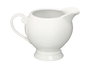 Vessia Lechera o jarrita de porcelana blanca, 350 ml, 13x9.5x9 cm (Set de 36)