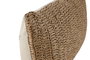 DKD Home Decor Cojín de Poliéster y Lino Natural 50x8x30 cm