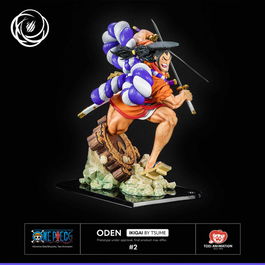 Tsume Art Figura One Piece Ikigai Kozuki Oden Estatua Resina Escala 1/6 44.5x36x22.5cm