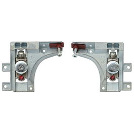 ITALIANA FERRAMENTA Juego Colgador Derecha + Izquierda Libra H6 Oculto Regulable para Muebles Suspendidos Pesados 240 Kgs