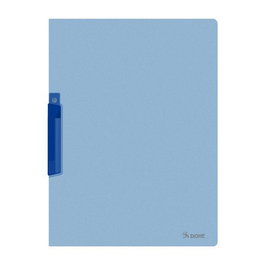 Dosier Clip Dohe Pp A4 Pinza Plastico Pivotante 30H Azul (Set de 8)